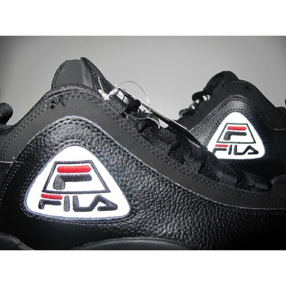 Fila 96 Grant Hill 2 Black Reflective Shoes Men\'s 10.5 stackhouse 1VB90037-010